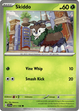 2023 Skiddo #11 Scarlet & Violet