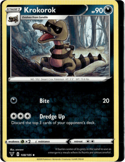 2020 Krokorok #108 Vivid Voltage