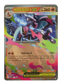 2025 Mega Charizard X ex #29 Mega Evolution Black Star Promos