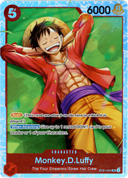 2025 Monkey.D.Luffy (foil) #14 EX Gear 5