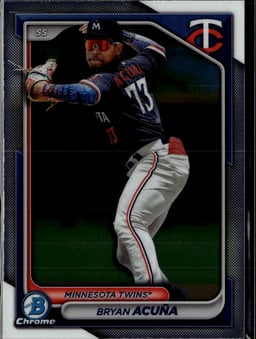 2024 Bryan Acuna #BCP-4 Bowman Chrome Prospects