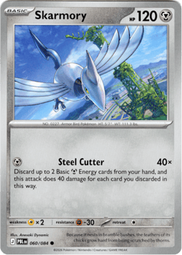 2026 Skarmory #60 Pitch Black
