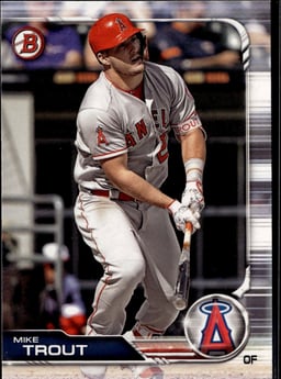 2019 Mike Trout #1 Bowman