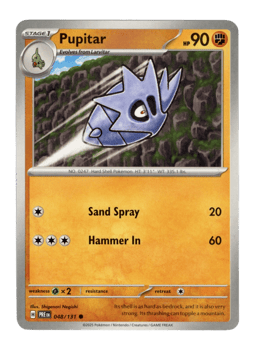 2025 Pupitar #48 Prismatic Evolutions