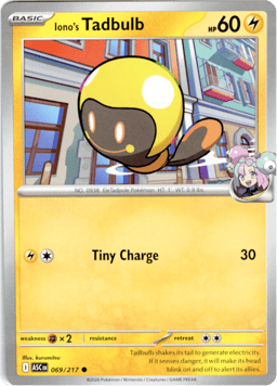 2026 Iono's Tadbulb #69 Ascended Heroes