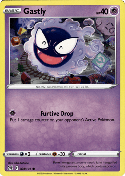 2022 Gastly #64 Lost Origin