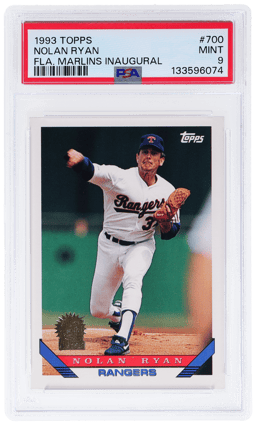1993 Topps Inaugural Marlins Nolan Ryan #700 /10000 PSA 9