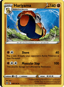 2022 Hariyama #98 Lost Origin