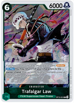 2025 Trafalgar Law (foil) #31 Carrying On His Will