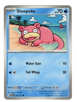 2025 Slowpoke #18 Prismatic Evolutions
