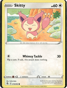 2021 Skitty #210 Fusion Strike