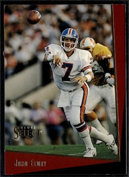 1993 John Elway #34 Select