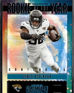 2020 James Robinson #RY-JRO Contenders Rookie of the Year