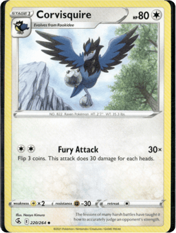 2021 Corvisquire #220 Fusion Strike