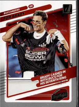 2021 Tom Brady #HI-24 Donruss Highlights