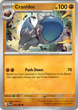 2026 Cranidos #44 Pitch Black