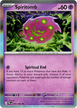 2026 Spiritomb #35 Pitch Black