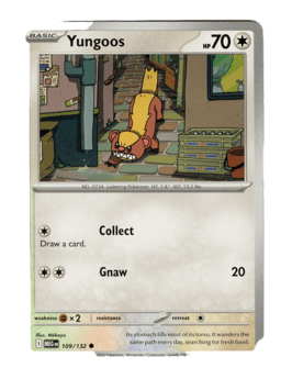 2025 Yungoos #109 Mega Evolution