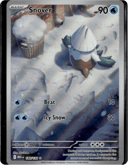 2025 Snover #140 Mega Evolution
