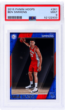 2016 Panini Hoops Ben Simmons #261 PSA 9