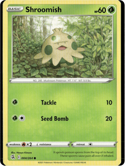 2021 Shroomish #4 Fusion Strike