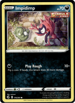 2021 Impidimp #176 Fusion Strike