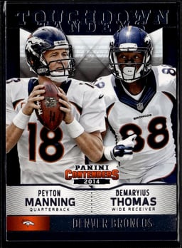 2014 peyton manning #2 Contenders MVP Contenders