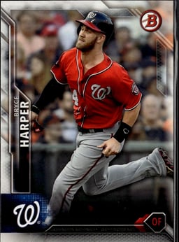 2016 Bryce Harper #100 Bowman