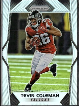 2017 Tevin Coleman #58 Prizm