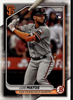 2024 Luis Matos #12 Bowman