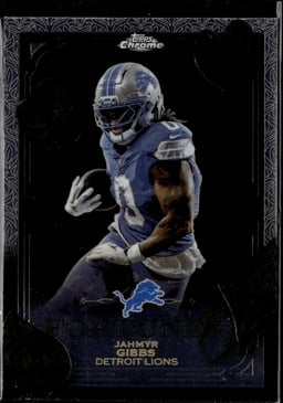 2025 Jahmyr Gibbs #F15-12 Topps Chrome Fortune 15