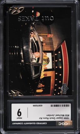 1994 Upper Deck Rare Air Michael Jordan #58 CGC 9 MINT