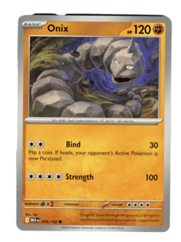 2025 Onix #70 Mega Evolution