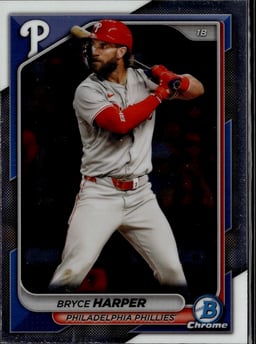 2024 Bryce Harper #40 Bowman Chrome