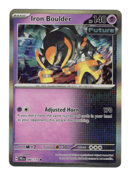 2025 Iron Boulder #46 Prismatic Evolutions