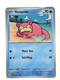 2025 Slowpoke #18 Prismatic Evolutions