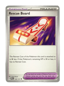 2025 Rescue Board #126 Prismatic Evolutions