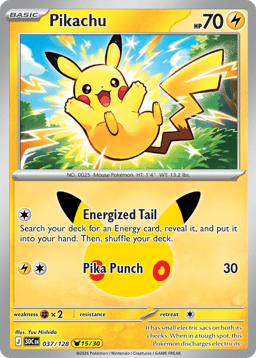 2026 Pikachu #37 30th Celebration