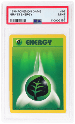 1999 Pokemon Base Set Grass Energy #99 PSA 9