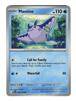 2025 Mantine #32 Mega Evolution