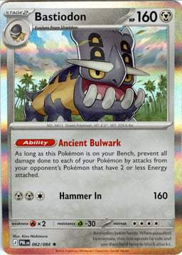 2026 Bastiodon #62 Pitch Black