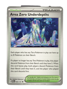 2025 Area Zero Underdepths #94 Prismatic Evolutions