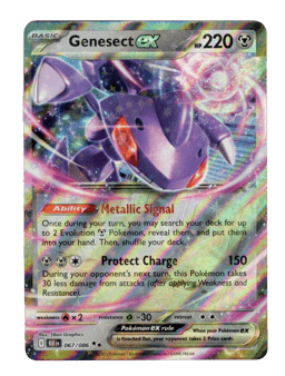 2025 Genesect ex #67 Black Bolt