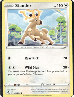 2021 Stantler #208 Fusion Strike