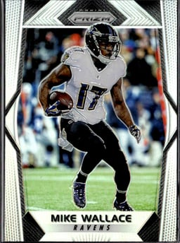 2017 Mike Wallace #158 Prizm