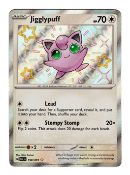 2024 Jigglypuff #198 Paldean Fates