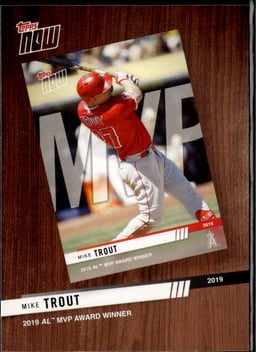 2020 Mike Trout #BTN-5 Topps Now