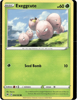 2020 Exeggcute #4 Vivid Voltage