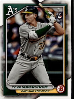 2024 Tyler Soderstrom #15 Bowman
