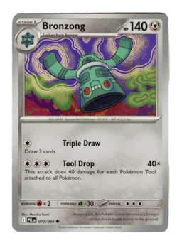 2025 Bronzong #72 Phantasmal Flames